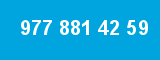 977 881 42 59 977 881 42 59